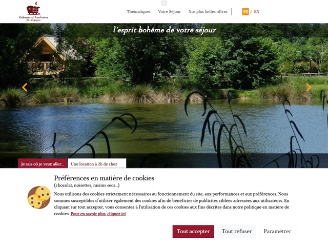  Cabanes et Roulottes de campagne