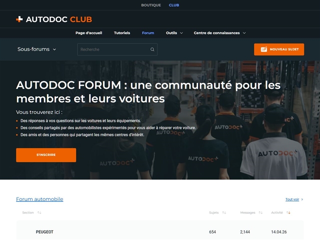 AUTODOC CLUB : Forum