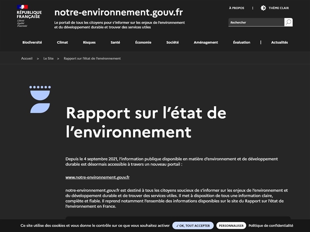 L'Environnement en France Netguide