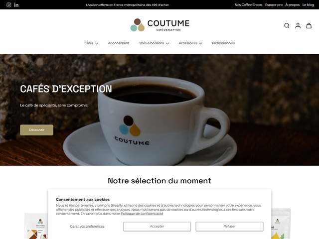 Coutume Café