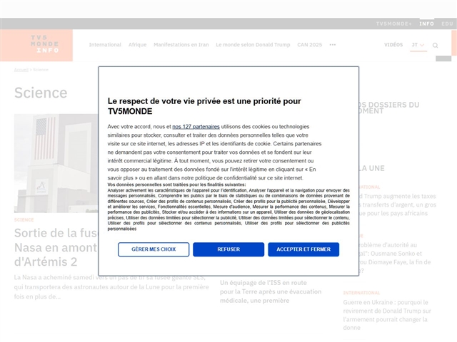 TV5 Monde : Sciences