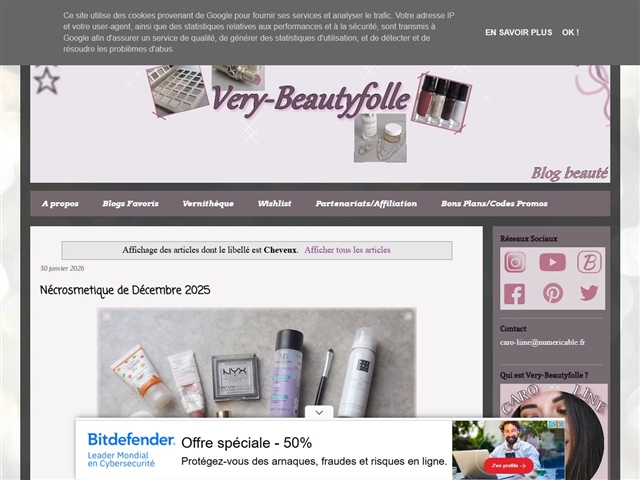 Very Beautyfolle : Cheveux