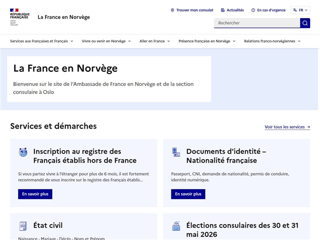 Norvège - Ambassade de France en Norvège