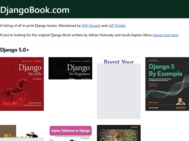 Django Book