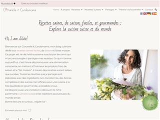 Citronnelle et Cardamome