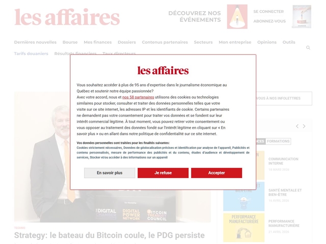 Les Affaires