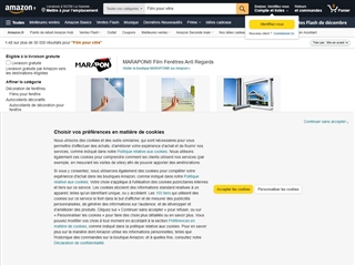 Amazon : Film pour vitre