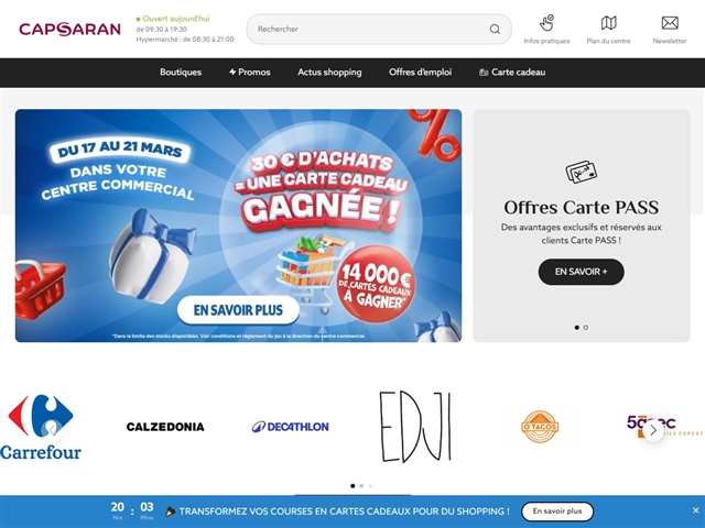 Centre commercial Cap Saran