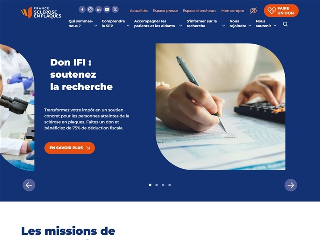 Association pour la Recherche de la Sclérose en Plaques (ARSEP)