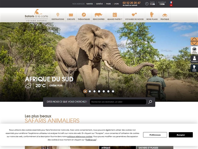 Safaris à la carte