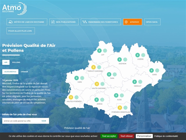 Occitanie : ATMO