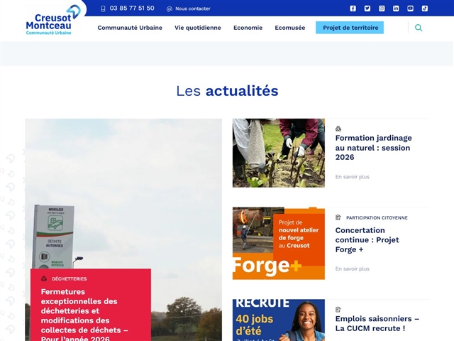 Comunauté urbaine Creusot Monceau