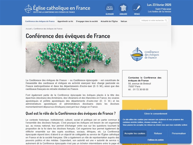 Conférence des évêques de France
