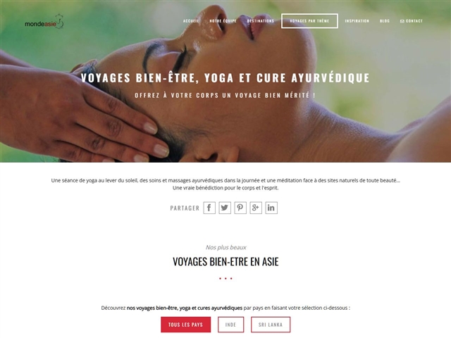 Mondeasie : Yoga et Cures Ayurvédiques