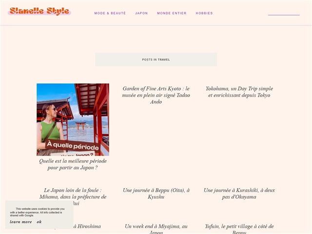 Slanelle Style : Travel