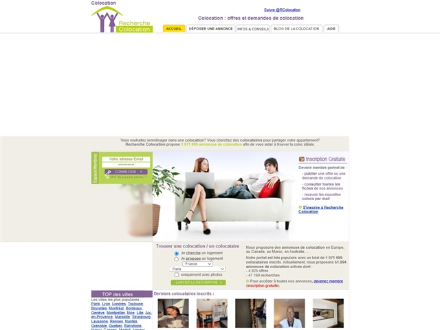 Recherche Colocation