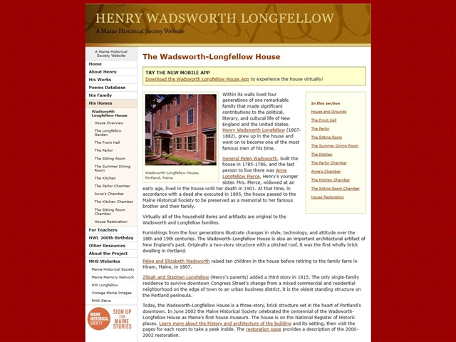 Maison de Henry Wadsworth-Longfellow