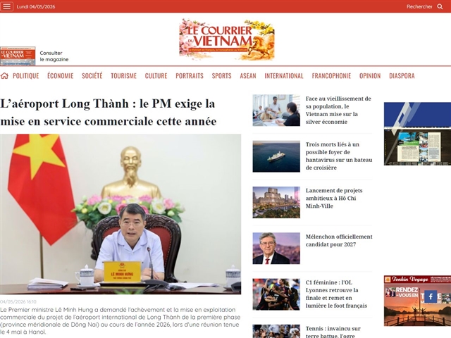 Le Courrier du Vietnam