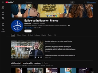 Église catholique en France : Chaîne Youtube