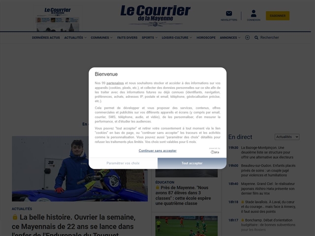 Le Courrier de la Mayenne