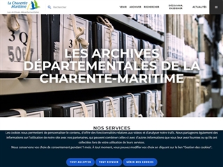 Charente-Maritime (17) - Archives départementales