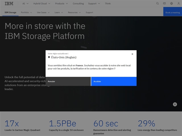 IBM : Storage