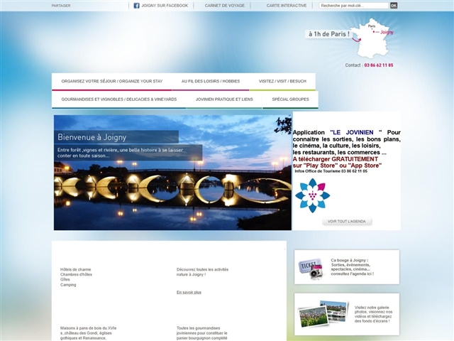 Joigny (89300) - office de tourisme